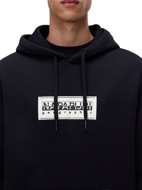 B-BOX LOGO H Kapuzenpullover schwarz 041 - Sweatshirts Herren