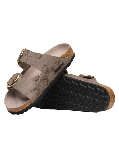 MADRID BIG BUCKLE Anatomische Sandalen Python-Strahl - Damenschuhe