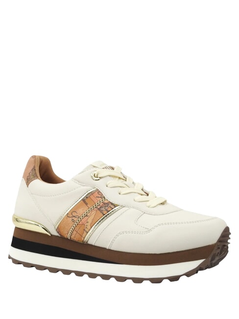 GEO Turnschuhe gebrochenes Wei&szlig;/Geo-Beige - Damenschuhe