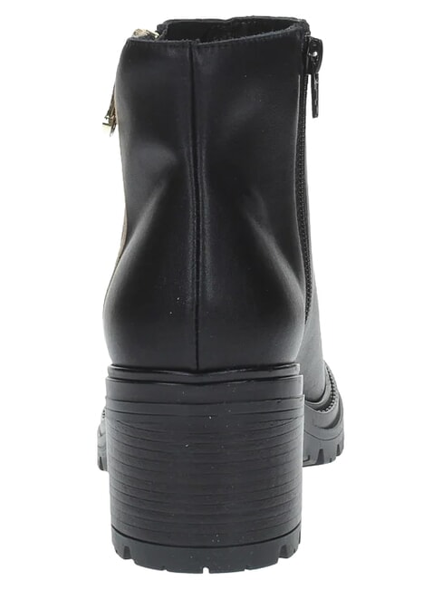 GEO Stiefelette, Ledermix Schwarz - Damenschuhe