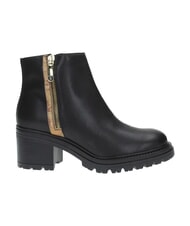 ALVIERO MARTINI PRIMA CLASSE GEO Stiefelette, Ledermix Schwarz - Damenschuhe - 5