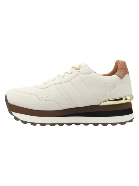 GEO Turnschuhe gebrochenes Wei&szlig;/Geo-Beige - Damenschuhe