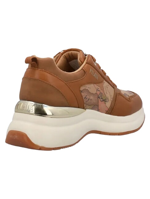 GEO Turnschuhe beigefarbenes Geo-Leder - Damenschuhe