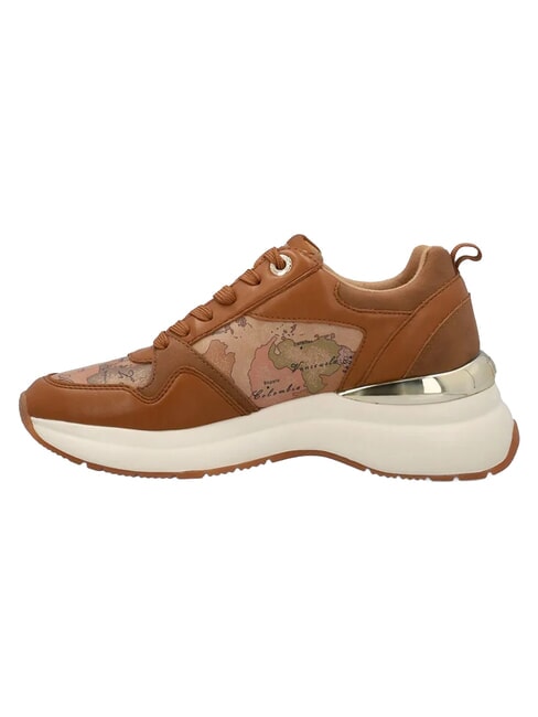 GEO Turnschuhe beigefarbenes Geo-Leder - Damenschuhe