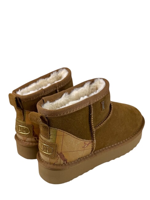 GEO Lederstiefeletten NAT&Uuml;RLICH - Damenschuhe