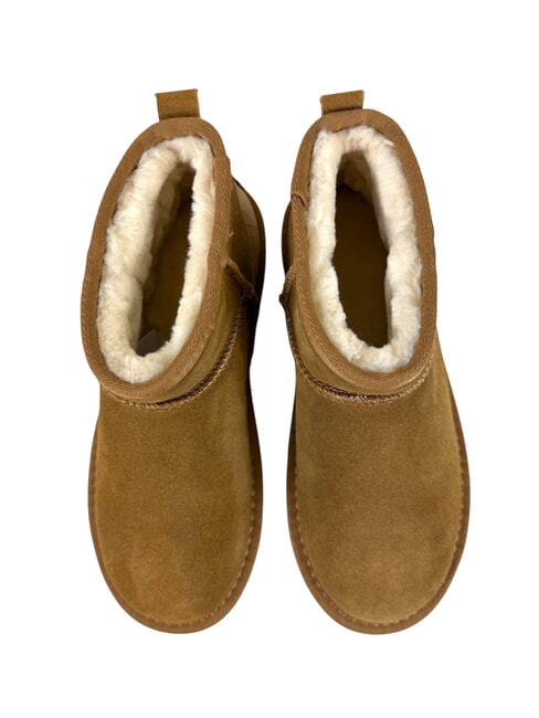 GEO Lederstiefeletten NAT&Uuml;RLICH - Damenschuhe