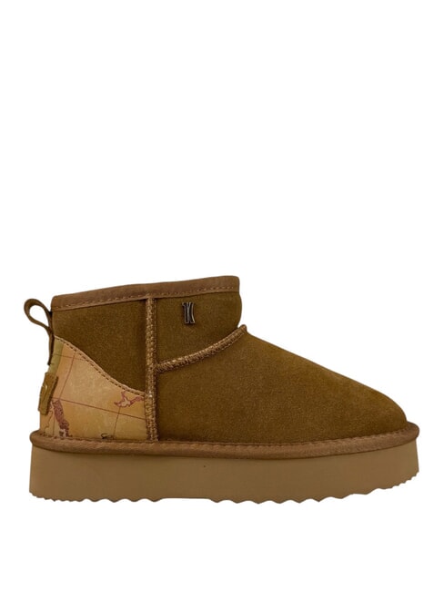 GEO Lederstiefeletten NAT&Uuml;RLICH - Damenschuhe
