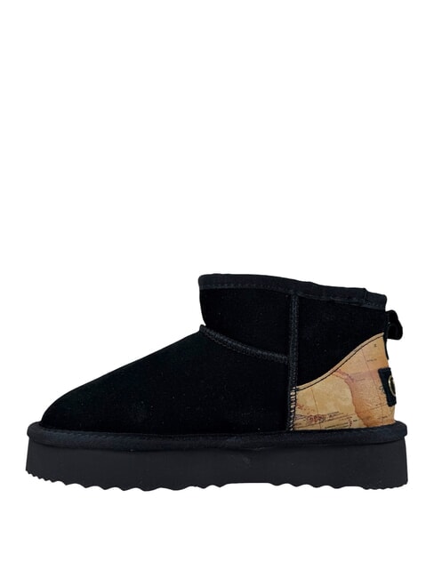 GEO Lederstiefeletten Schwarz - Damenschuhe