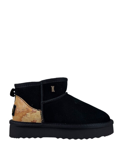 GEO Lederstiefeletten Schwarz - Damenschuhe
