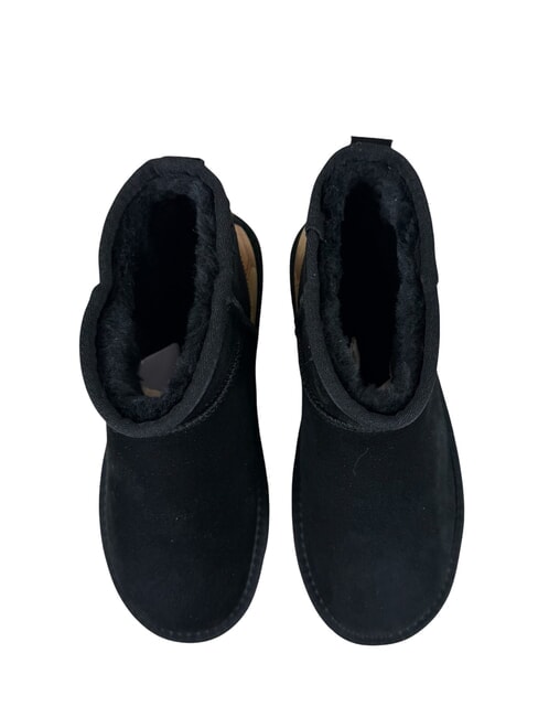 GEO Lederstiefeletten Schwarz - Damenschuhe