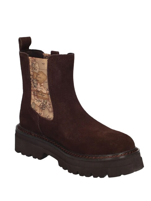 GEO Stiefeletten mit 5 cm Absatz dunkelbraun - Damenschuhe