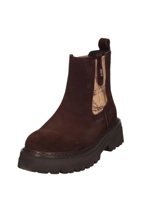 GEO Stiefeletten mit 5 cm Absatz dunkelbraun - Damenschuhe