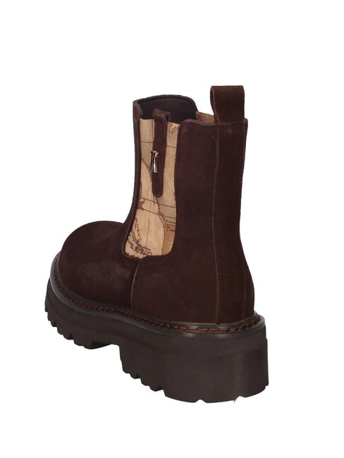 GEO Stiefeletten mit 5 cm Absatz dunkelbraun - Damenschuhe
