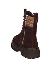 ALVIERO MARTINI PRIMA CLASSE GEO Lederstiefeletten mit 5 cm Absatz dunkelbraun - Damenschuhe - 4