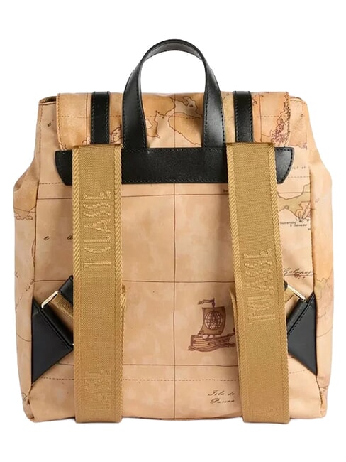 SOFT FUSION Rucksack mit Vordertasche Schwarz - Damentaschen