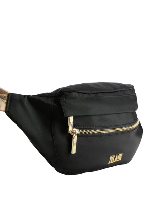 NYLON ECO VIBE Bauchtasche mit Vordertasche Schwarz - H&uuml;fttaschen