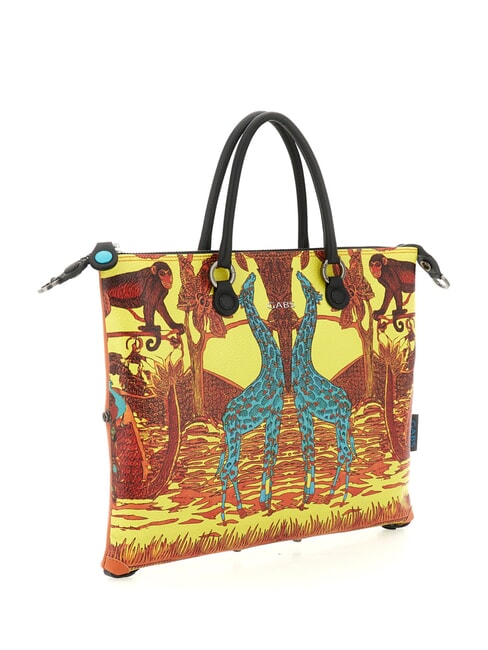 G3 PLUS Wandelbare Tasche aus Leder S&uuml;dafrika-T&ouml;ne - Damentaschen