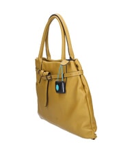 GABS ELIF Mittelgro&szlig;e Lederclutch mit Schulterriemen Honig - Damentaschen - 3