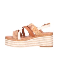 ALVIERO MARTINI PRIMA CLASSE GEO Keilsandalen Gr&ouml;&szlig;e 6,5 NAT&Uuml;RLICH - Damenschuhe - 3
