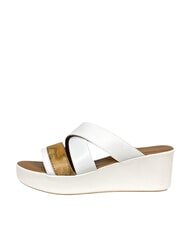 ALVIERO MARTINI PRIMA CLASSE GEO Keilpantoffeln Wei&szlig; - Damenschuhe - 2