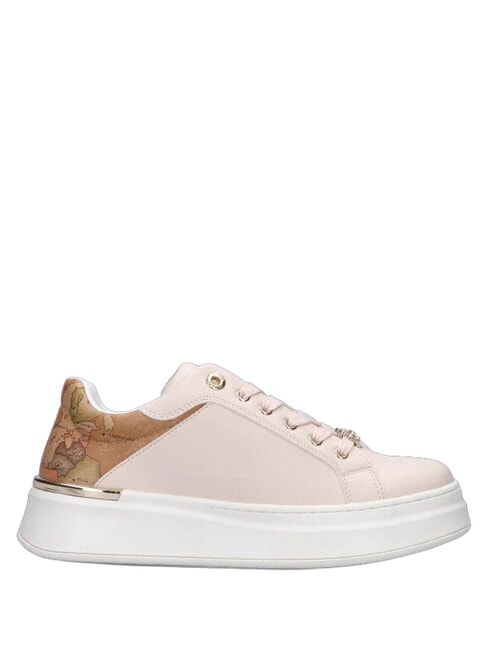 GEO JUNIOR Sneakers mit Schmuckschn&uuml;rsenkeln Nude Geo Beige - Damenschuhe