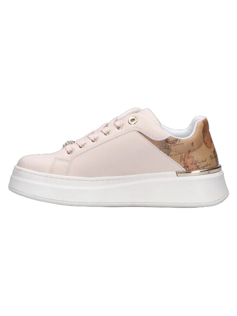 GEO JUNIOR Sneakers mit Schmuckschn&uuml;rsenkeln Nude Geo Beige - Damenschuhe