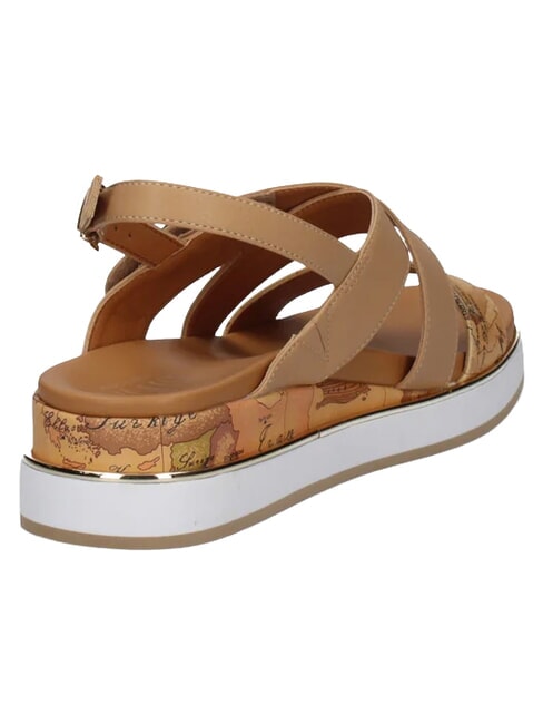 GEO Sandalen Geo Beige/Camel - Damenschuhe