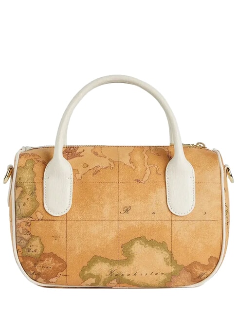 HETRITAGE GEO Handtasche mit Schulterriemen Elfenbein - Damentaschen