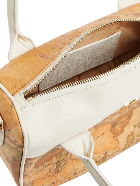 HETRITAGE GEO Handtasche mit Schulterriemen Elfenbein - Damentaschen