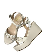 ALVIERO MARTINI PRIMA CLASSE GEO Keilsandalen 8.10 Elfenbein - Damenschuhe - 2