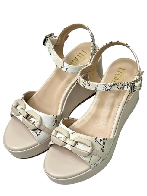 GEO Keilsandalen 8.10 Elfenbein - Damenschuhe