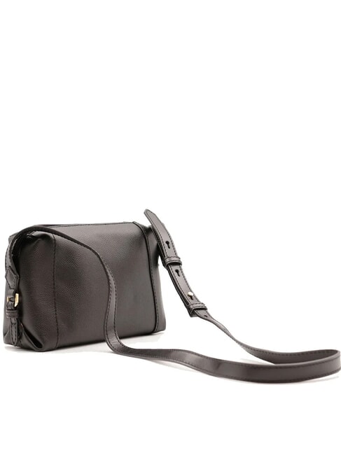 GEMMA Mini-Schultertasche aus Leder Schwarzes Gold - Damentaschen