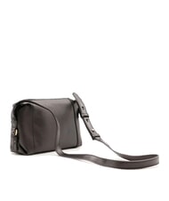 THE BRIDGE GEMMA Mini-Schultertasche aus Leder Schwarzes Gold - Damentaschen - 3