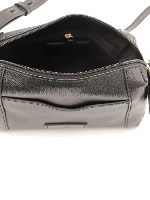 GEMMA Mini-Schultertasche aus Leder Schwarzes Gold - Damentaschen