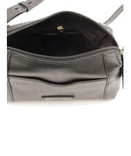 THE BRIDGE GEMMA Mini-Schultertasche aus Leder Schwarzes Gold - Damentaschen - 4