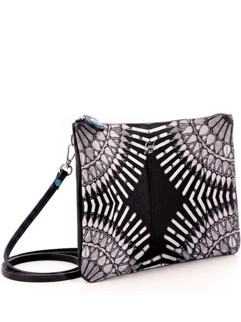 BEYONCE MULTICOLOR M Clutch aus Leder mit Schultergurt Jaipur - Damentaschen
