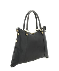 GABS THAMARA PLUS Mittelgro&szlig;e Schultertasche aus Leder Schwarz/Lava - Damentaschen - 6