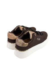 ALVIERO MARTINI PRIMA CLASSE GEO Sneaker mit Logo Dunkelbraun/Geobeige - Damenschuhe - 4