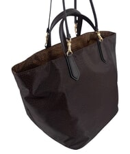 BORBONESE B-ESCAPE Handtasche mit Schulterriemen Schokolade/Kastanie - Damentaschen - 2