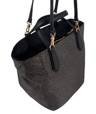 BORBONESE B-ESCAPE Handtasche mit Schulterriemen Teer/schwarz - Damentaschen - 2