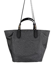 BORBONESE B-ESCAPE Handtasche mit Schulterriemen Teer/schwarz - Damentaschen - 3