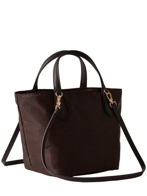 B-ESCAPE Handtasche mit Schulterriemen Schokolade/Kastanie - Damentaschen