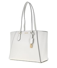 MICHAEL KORS TARYN Leder-Schultertasche Wei&szlig; - Damentaschen - 3