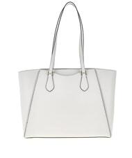 MICHAEL KORS TARYN Leder-Schultertasche Wei&szlig; - Damentaschen - 4