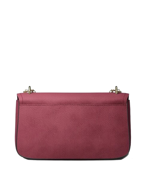SLOAN Schultertasche, Leder Maulbeere - Damentaschen