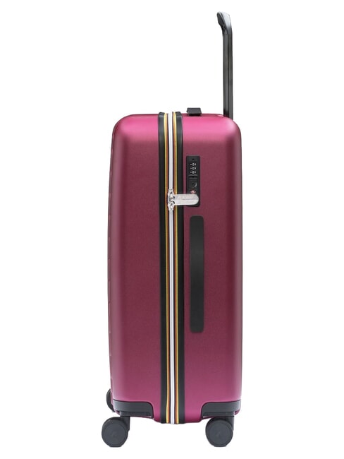EUDOXIEUR LOGO Mittlerer Trolley mit K-Way-Monogramm rot dunkel - Harte Trolleys