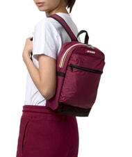 KWAY MID LAON Wasserabweisender Nylon-Rucksack - Rucks&auml;cke f&uuml;r Schule &amp; Freizeit