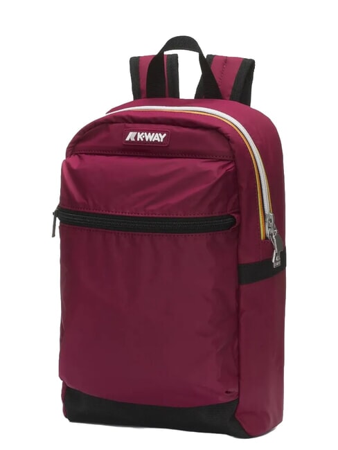 MID LAON Wasserabweisender Nylon-Rucksack rot dunkel - Rucks&auml;cke f&uuml;r Schule &amp; Freizeit