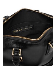 FURLA OLIVIA Mini-Tasche mit Schultergurt Schwarz - Damentaschen - 4