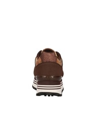 ALVIERO MARTINI PRIMA CLASSE GEO High-Top-Sneaker Dunkelbraun/Geobeige - Damenschuhe - 4